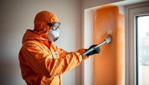 Hur använder man spärrfärg för att täcka nikotinfläckar?