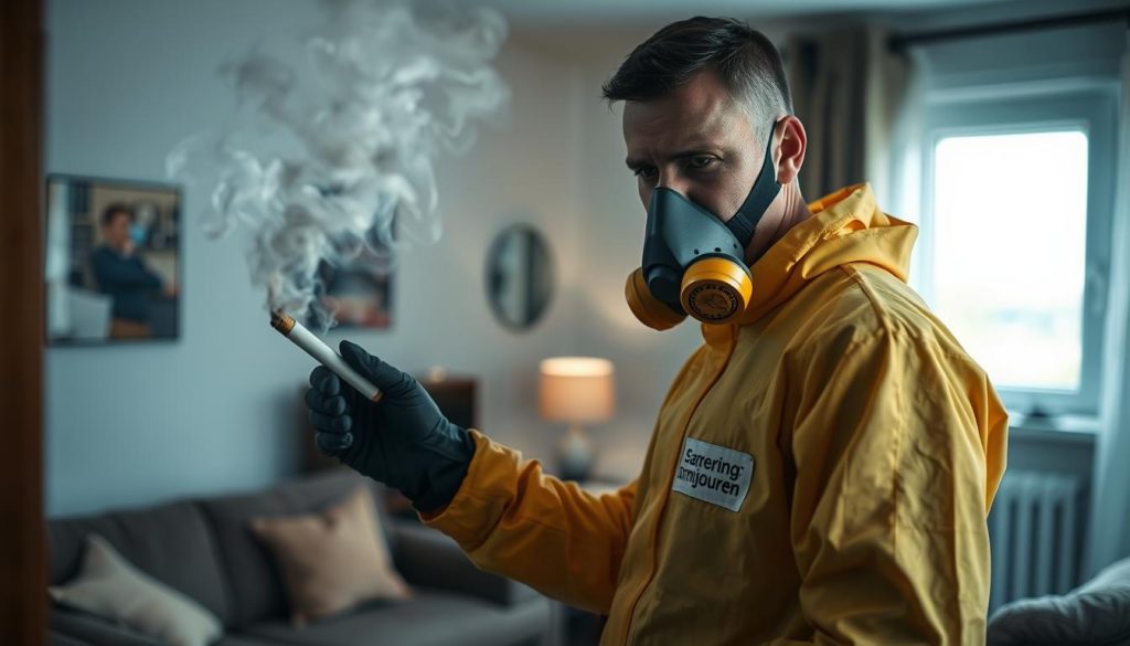 Kan man kräva hyresgästen på kostnader för cigarettlukt?