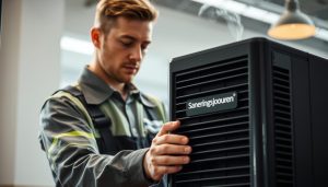 Luftrenare med aktivt kol för tobaksrök