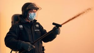 Sanering av brandrök