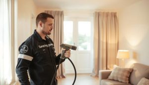 Vem är ansvarig för sanering av röklukt i en hyresrätt?