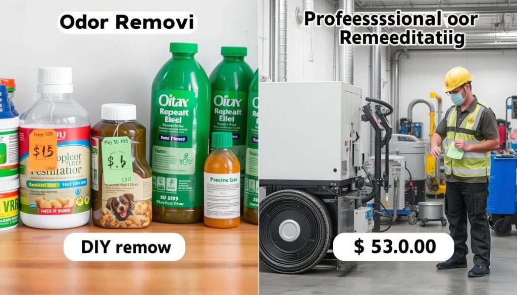 Jämförelse av kostnader för olika metoder av luktsanering hus