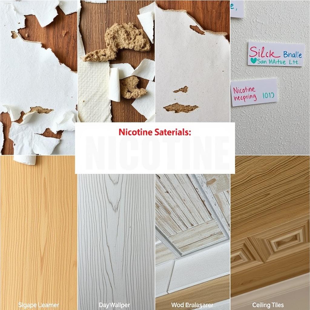 Olika byggnadsmaterial som påverkar nikotinsanering pris