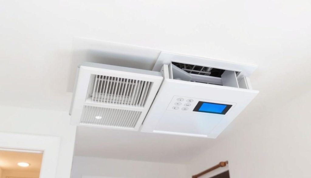 Ventilationssystem för att förebygga luktsanering hus