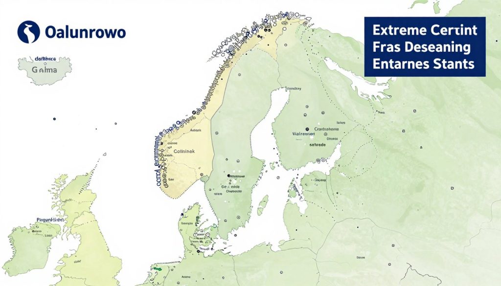 Karta över områden där vi erbjuder extremstädning dödsbo tjänster