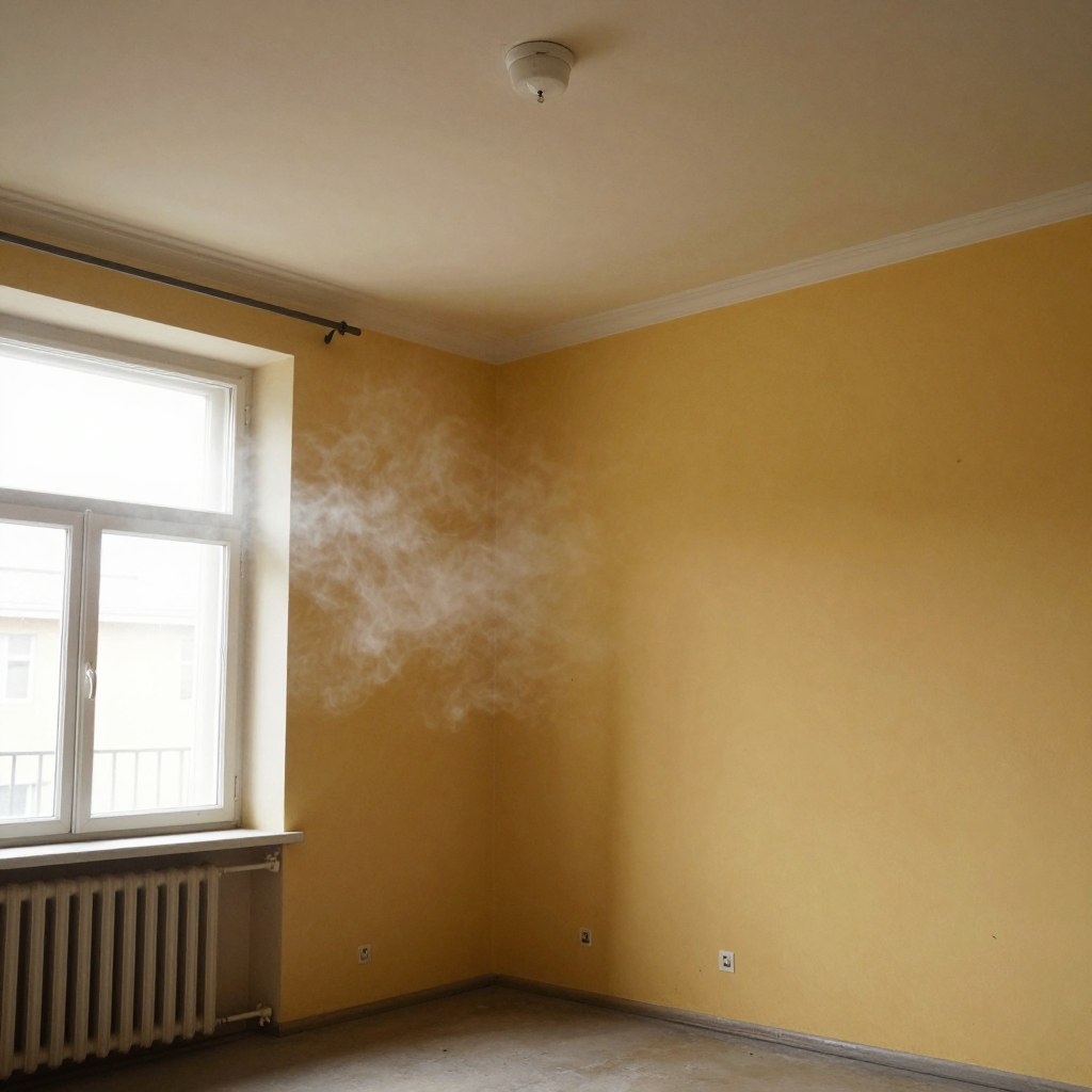 Luktsanering av tobaksrök i lägenhet