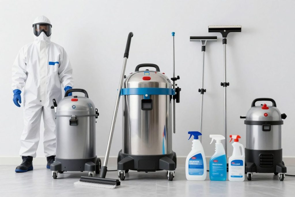 Misärsanering Stockholm - Professionell utrustning för sanering