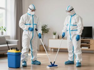 Professionell saneringstjänst för lägenhet efter dödsfall