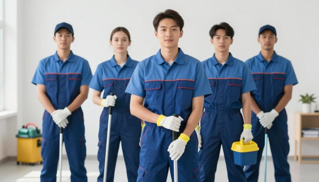 Professionellt team redo att hjälpa med sanering efter långvarig vanvård