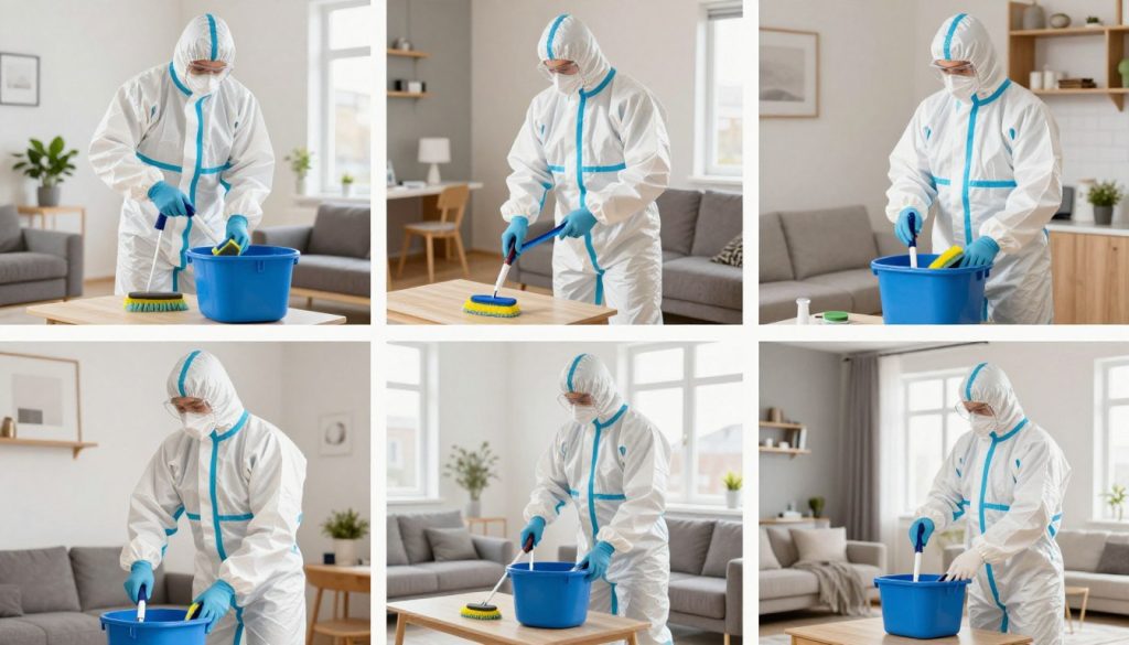 Saneringsprocess i Göteborg med professionell personal