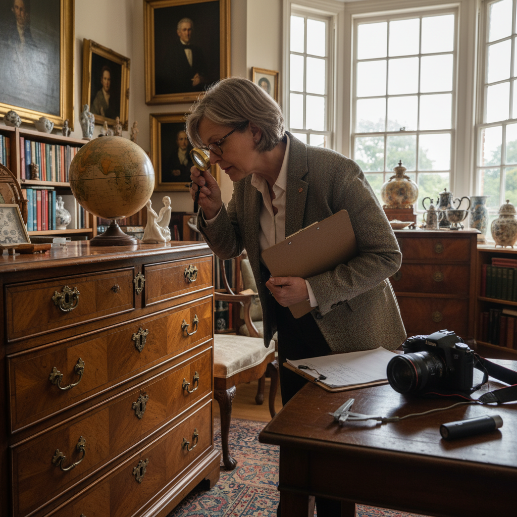 Värdering av möbler och värdesaker i ett dödsbo