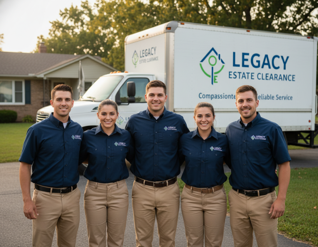 Vårt team av professionella dödsbohanterare redo att hjälpa dig